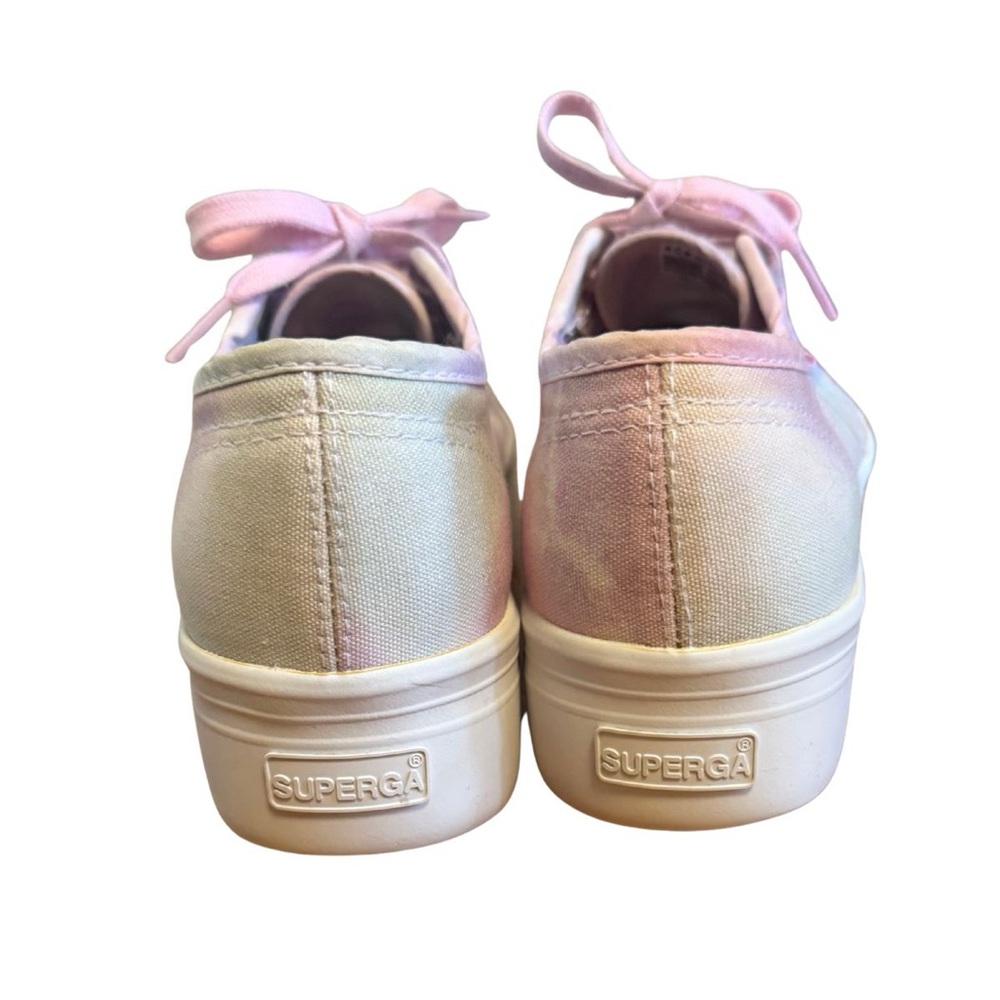 Superga pastel tie dye platform sneakers - Picture 5 of 6
